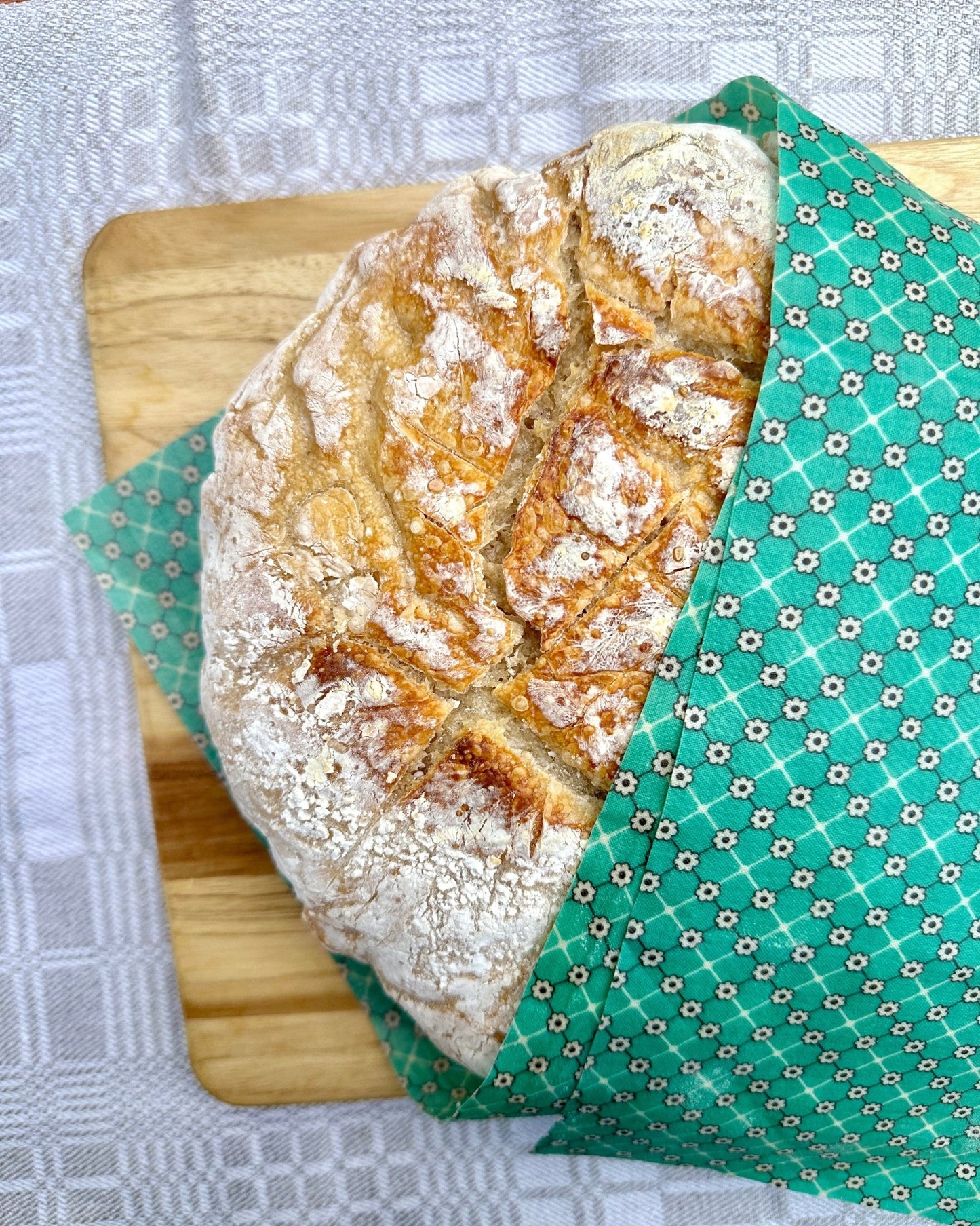 Bee Bread Wrap. Turquoise Skies - Kula Bee Goods
