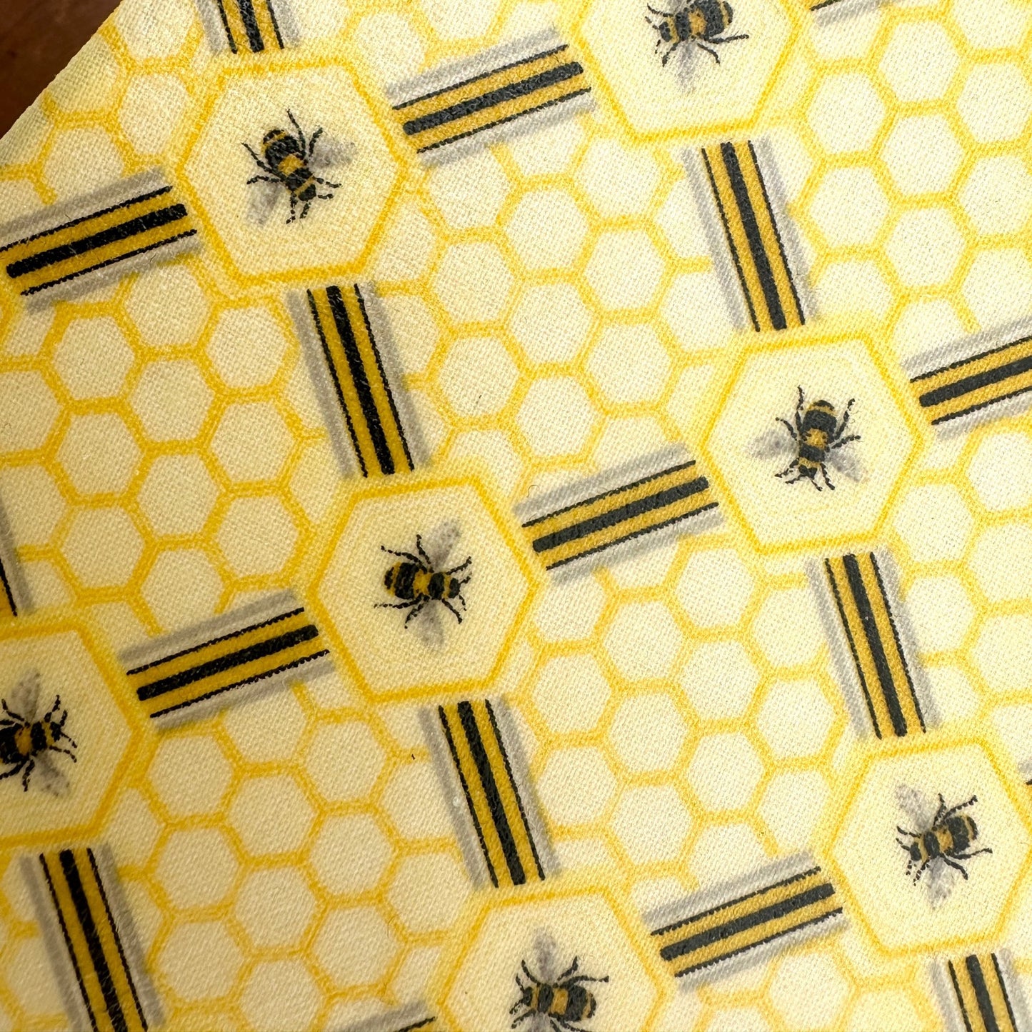 Reusable Beeswax Food Wrap Small. Sacred Hive Geometry - Kula Bee Goods