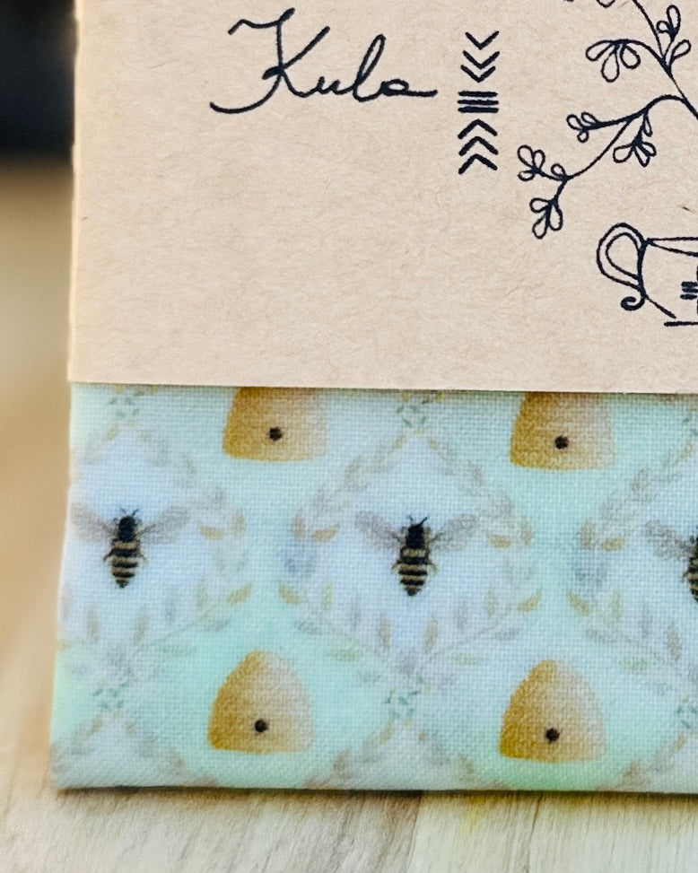 Reusable  Beeswax Bread Wrap.  Queenright