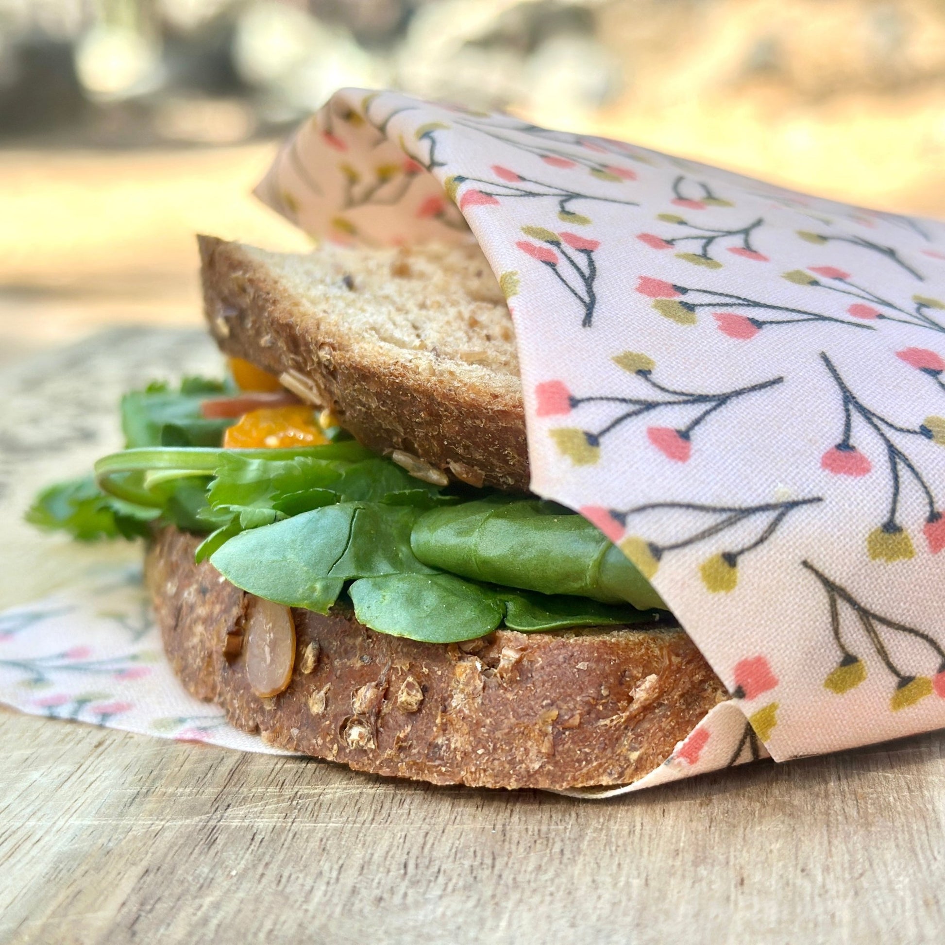 Bee Wrap. Reusable Beeswax Food Wrap Set. Cotton Candy Bees - Kula Bee Goods