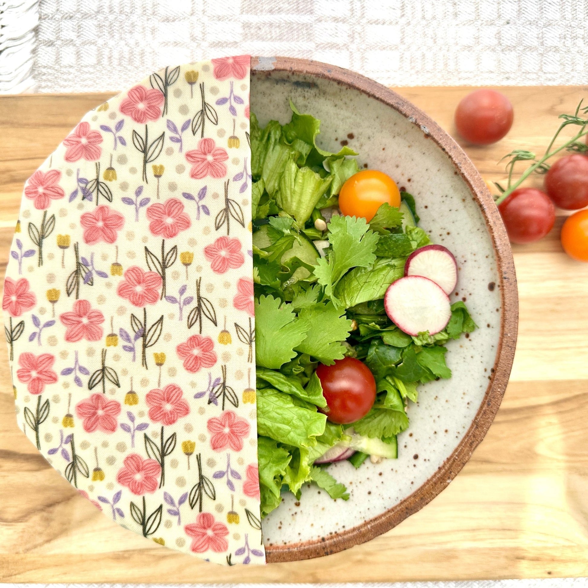 Bee Wrap. Reusable Beeswax Food Wrap Set. Cotton Candy Bees - Kula Bee Goods