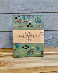 Organic Reusable Beeswax Bread Wrap. Bee Cactus Proof - Kula Bee Goods