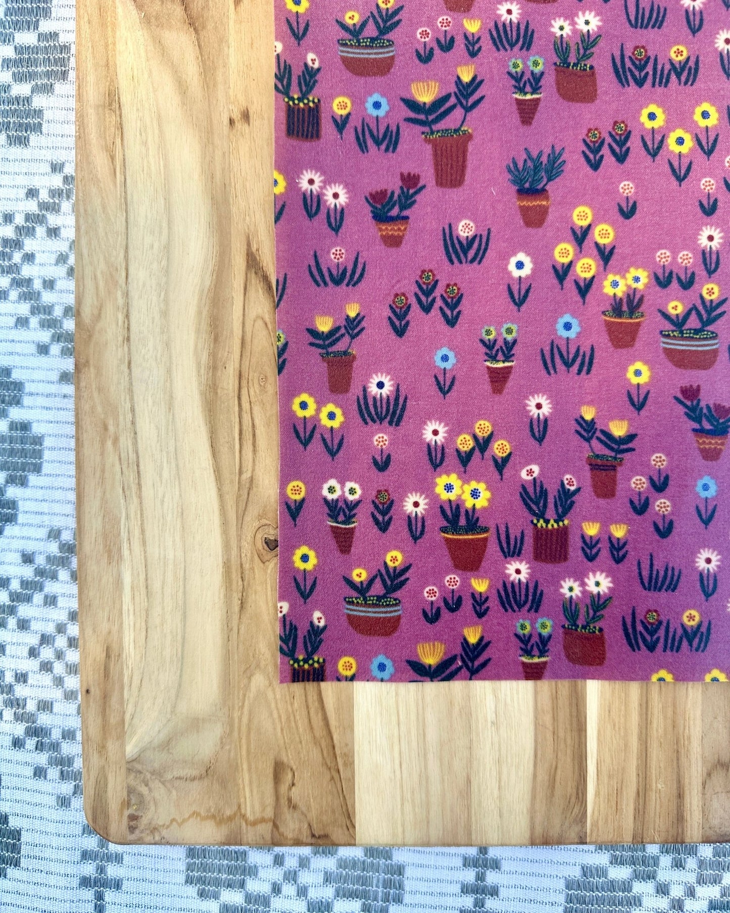 Organic Reusable Beeswax Bread Wrap. My Plants are Happy, My Bread is Happy - Kula Bee Goods