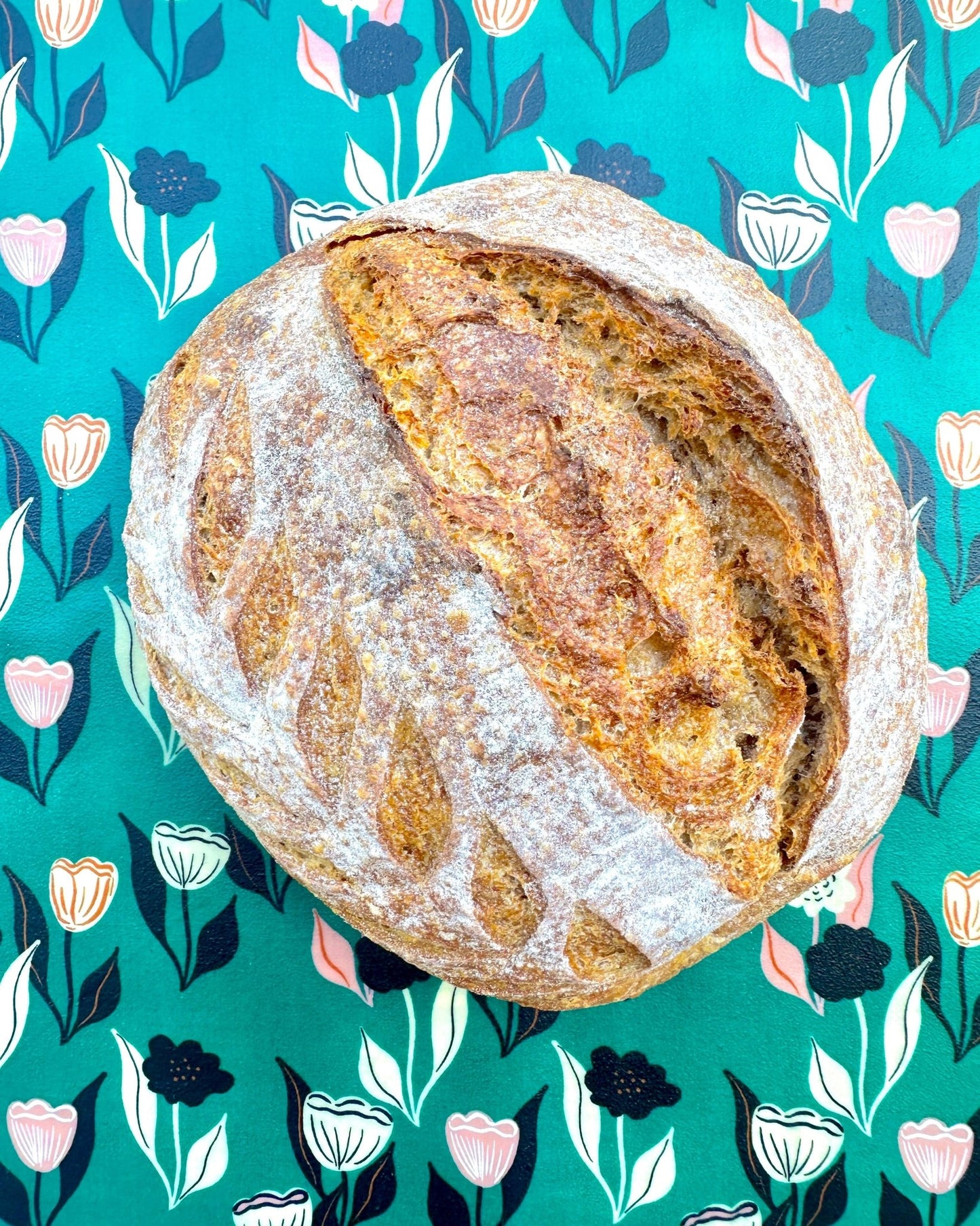 Organic Reusable Beeswax Bread Wrap. Wildproof - Kula Bee Goods