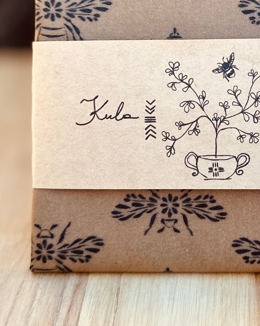 Reusable Beeswax Bread Wrap. Earthbound Bees - Kula Bee Goods