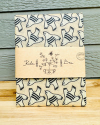 Reusable Beeswax Bread Wrap. Love&Dove - Kula Bee Goods