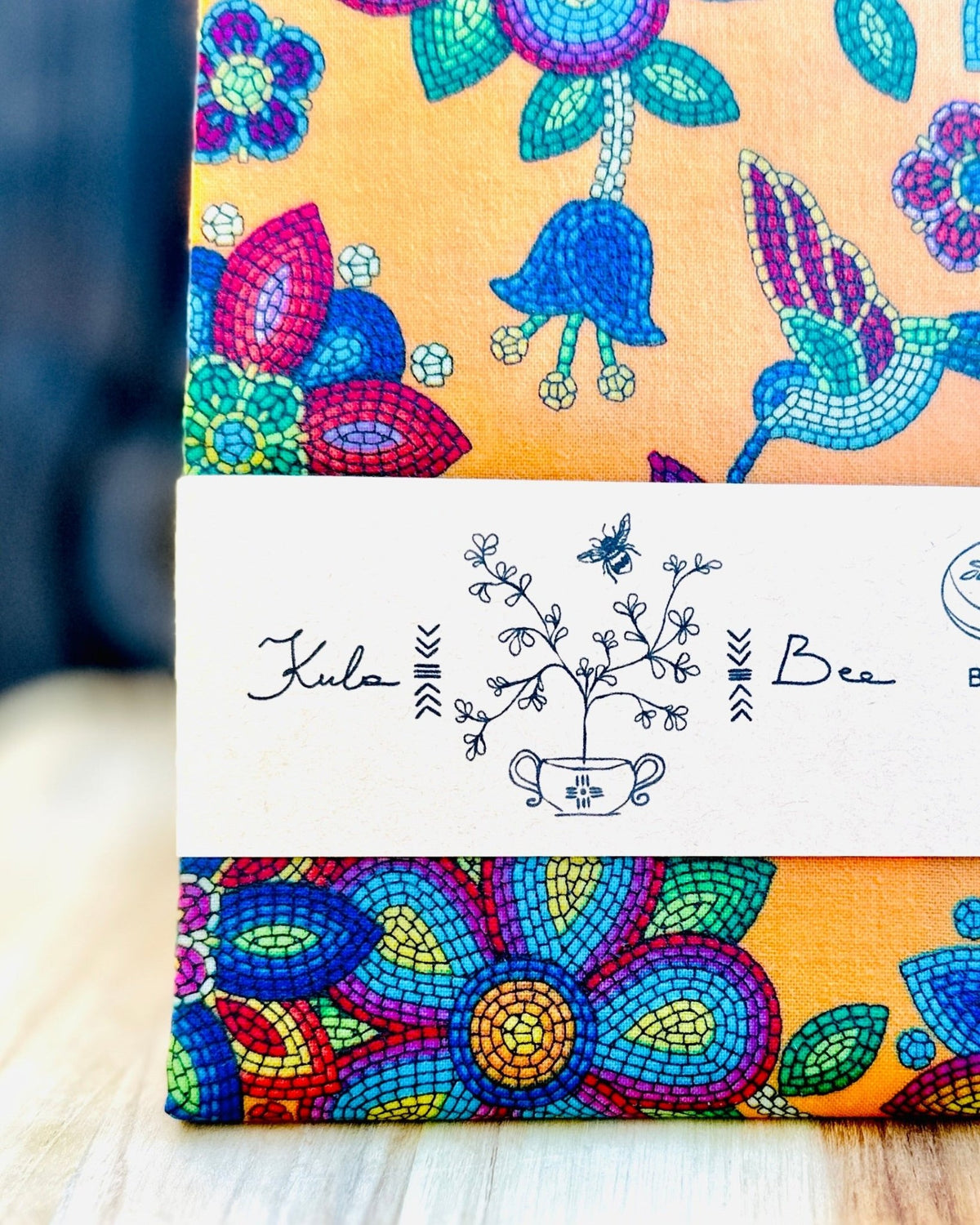 Reusable Beeswax Bread Wrap. Sedona Humm - Kula Bee Goods