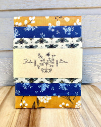 Reusable Beeswax Food Wraps. Midsummer Bees Variety Set - Kula Bee Goods