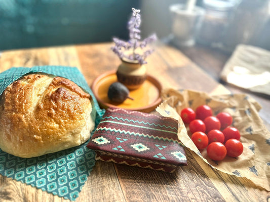 Reusable Beeswax Food Wrap Set. Colorado Bees - Kula Bee Goods